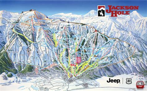 Jackson Hole Piste Maps