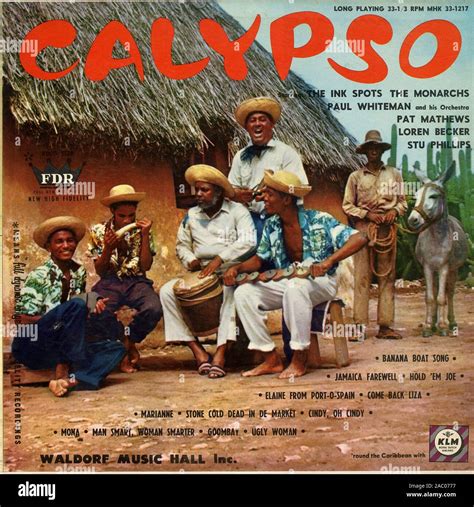 Calypso - Vintage vinyl album cover Stock Photo - Alamy