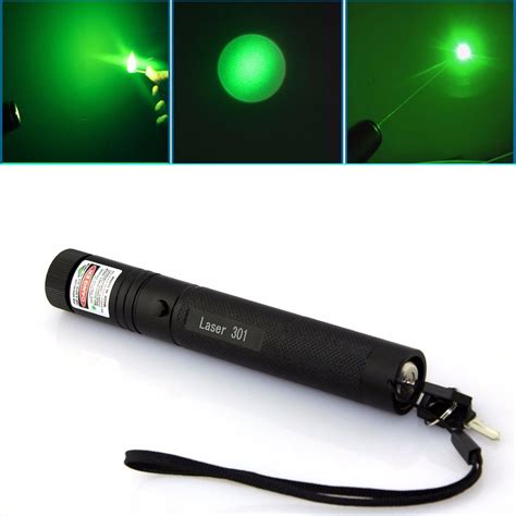 Laser 301 200mW 532nm Green Laser Pointer Zoomable-Lens Flashlight-Shape | Green laser pointer ...