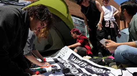 Student protests against Gaza war spread in Europe, sparking clashes ...