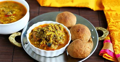 Dal Baati recipe | Masala Dal baatiJeyashri's KitchenDal Baati recipe | Masala Dal baati ...