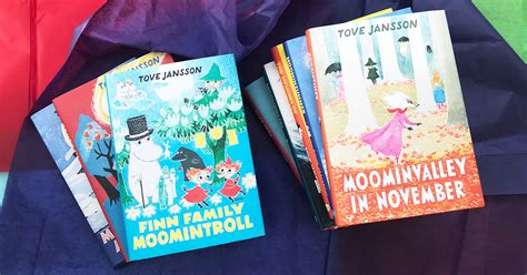 The complete set of Moomin novels restored to original designs