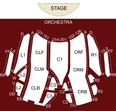 Chandler Center for the Arts, Chandler, AZ - Seating Chart & Stage ...