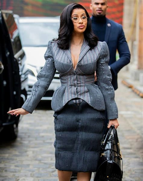 Pin by enticing on Cardi B Offset and Hennessy | Fashion, Peplum dress, Dresses