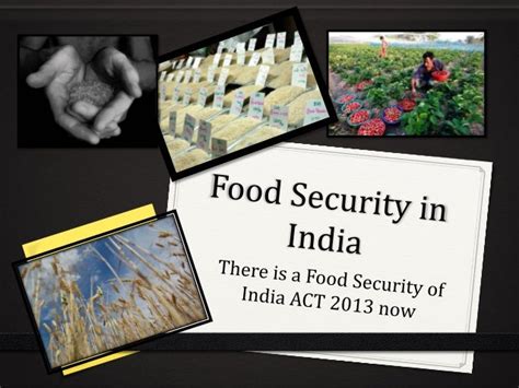 Food security in india