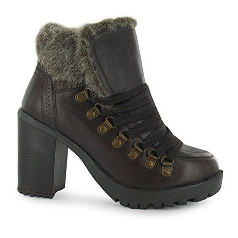 Stylish Firetrap Quarry Hike Boots - Brown