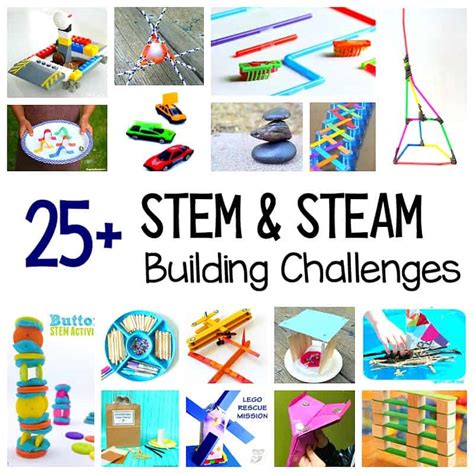 25+ STEM Challenges for Kids: Child-Centered Projects Focused on Building - Buggy and Buddy