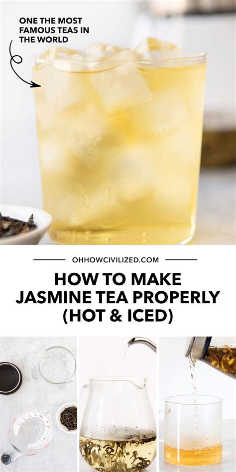 5 Easy Steps to Make Jasmine Tea Properly in 2021 | Flavored tea recipes, Hot tea recipes, Tea ...