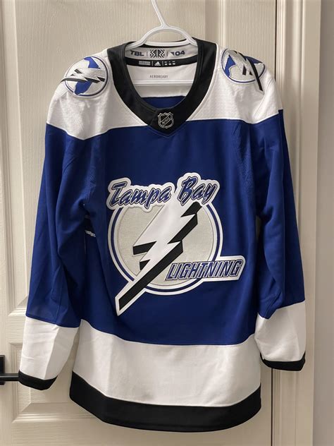 My Lightning Reverse retro. Way better than their current home jersey ...