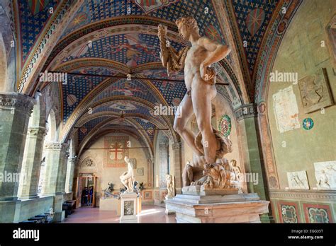 Italy, Florence, Bargello Museum Stock Photo, Royalty Free Image ...