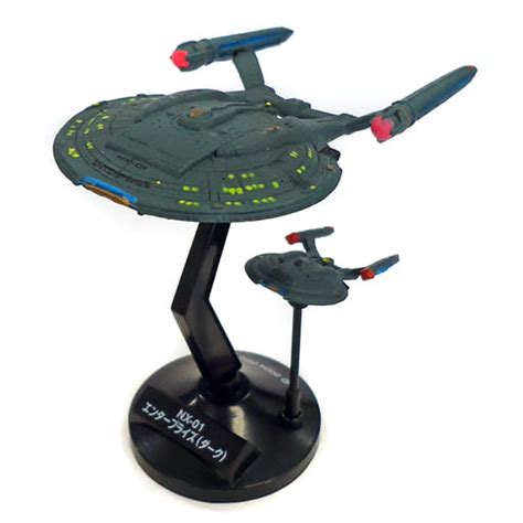 Trading figure Enterprise NX-01 (Dark Color) 「 1/7000 Star Trek Series ...