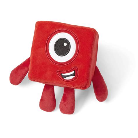 Buy hand2mind Numberblock One Plush, Numberblocks Plush, Numberblocks Toys, Cute Plushies, Plush ...