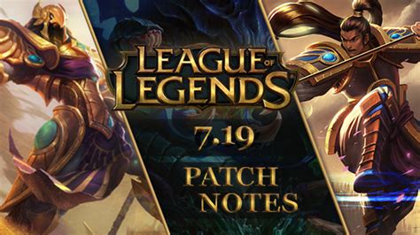 League of legends patch notes 8 19 | 8.19 Patch Notes In - 2018-07-08