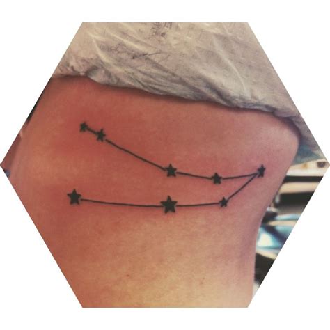 Andromeda Constellation Tattoo | Constellation tattoos, Leo ...