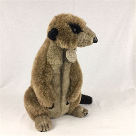 Meerkat Plush Stuffed Animal Standing 16" With Tags Aurora 1996 Vintage Toy | Stuffed toy | Toys ...