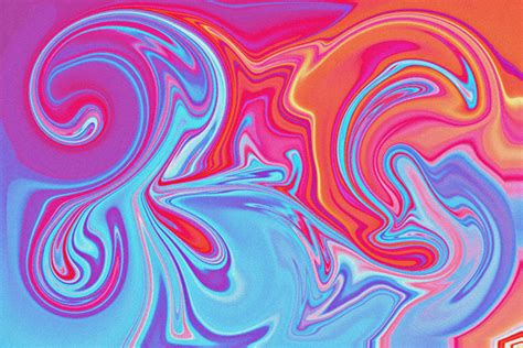 Abstract gradients on Behance