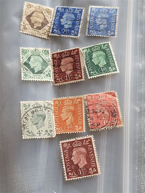 Rare Lot Great Britian Stamps - Etsy