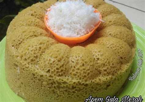 Resep Kue Apem Gula Merah oleh Rahma Bule - Cookpad