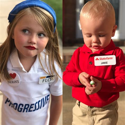 Flo from #Progressive Jake from #StateFarm #Halloween #insurance # ...