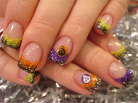 Halloween nails acrylic