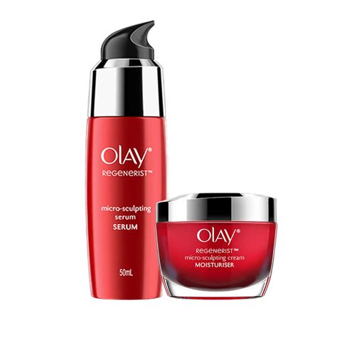 Buy Olay Regenerist Micro-Sculpting Day Cream With Regenerist Serum ...