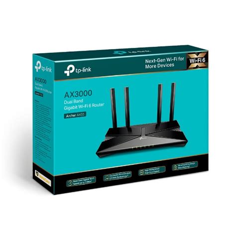 Archer AX50 | AX3000 Dual Band Gigabit Wi-Fi 6 Router | TP-Link