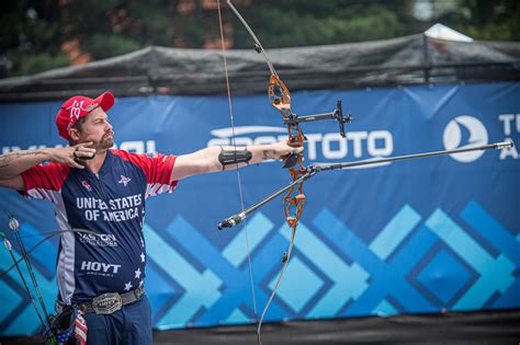 Ellison and Gomboeva win recurve titles at Archery World Cup