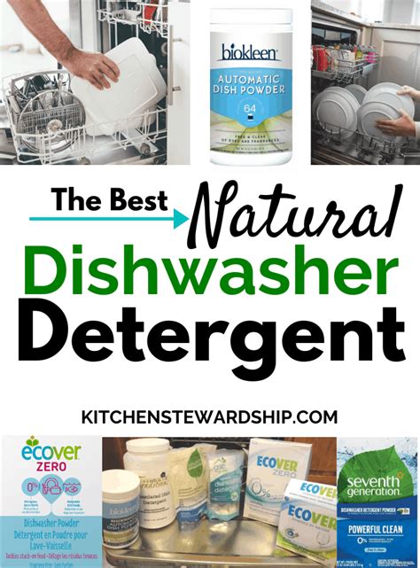 Best Natural Dishwasher Detergent