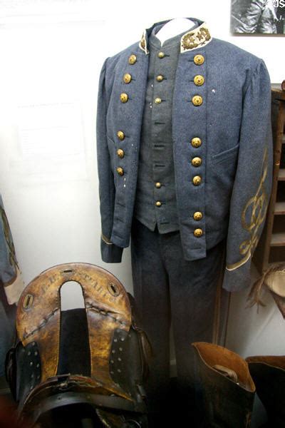 Uniform & saddle of Confederate Major General J.E.B. Stuart at Museum of the Confederacy ...