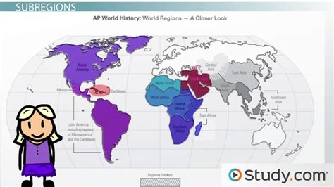 AP Regions Map