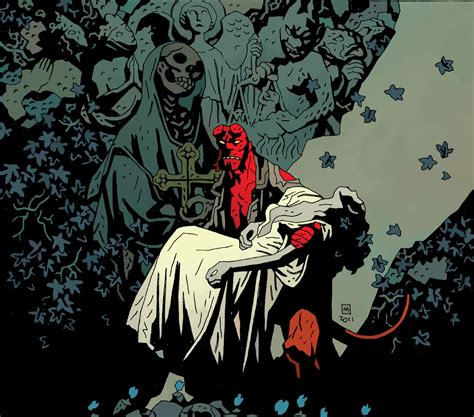 Download Comic Hellboy HD Wallpaper