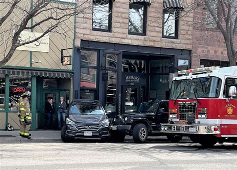 Parallel parking attempt goes awry on Main Avenue in downtown Durango - The Durango Herald