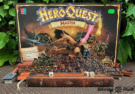 Finally painting a complete set of HeroQuest was my big hobby project ...