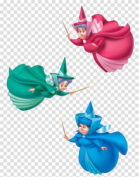 three Disney fairy illustration, Princess Aurora Disney Fairies Thistletwit The Sleeping Beauty ...