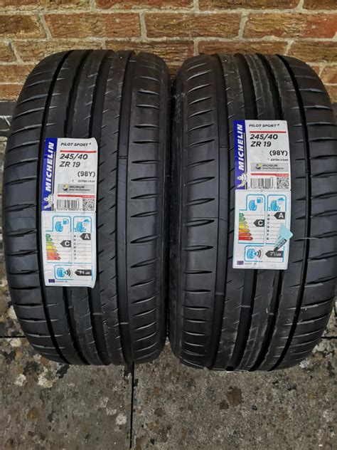 2x 245/40R19 Michelin Pilot Sport 4 | in Royal Wootton Bassett, Wiltshire | Gumtree