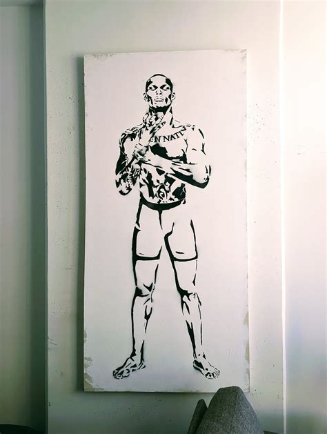 Israel Adesanya, Stylebender, UFC Extra Large Street Art Canvas - Etsy