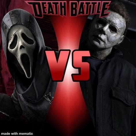 Ghostface vs Michael Myers (SCREAM vs Halloween) : r/DeathBattleMatchups