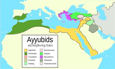 File:Ayyubid Dynasty.svg - Wikipedia, the free encyclopedia | Croisade ...