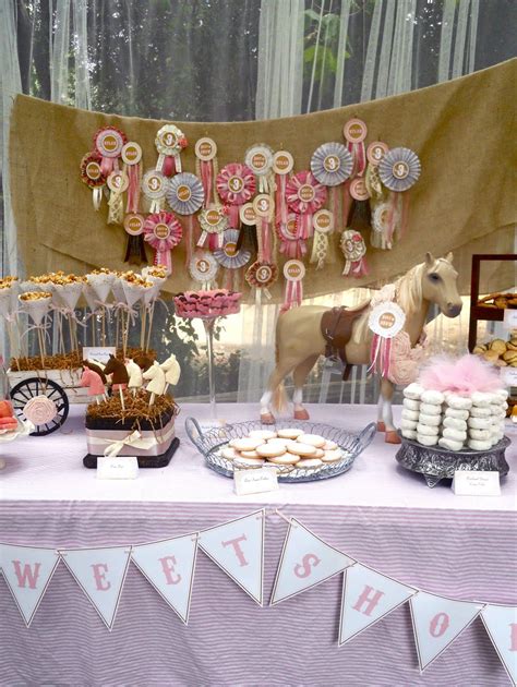 Outdoor party | Horse birthday parties, Horse party decorations, Pony birthday party