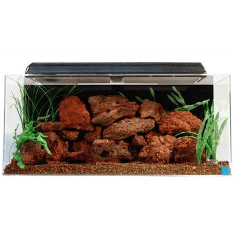 SeaClear 40 gal Acrylic Aquarium Combo Set, 36 by 15 by 16", Cobalt Blue