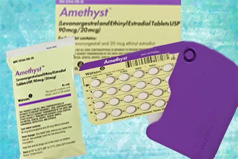 Amethyst Birth Control Pill Uses and Side Effects