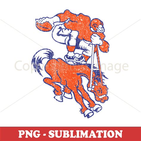 Denver Mascot Vintage - High-Quality PNG Transparent Digital - Inspire ...