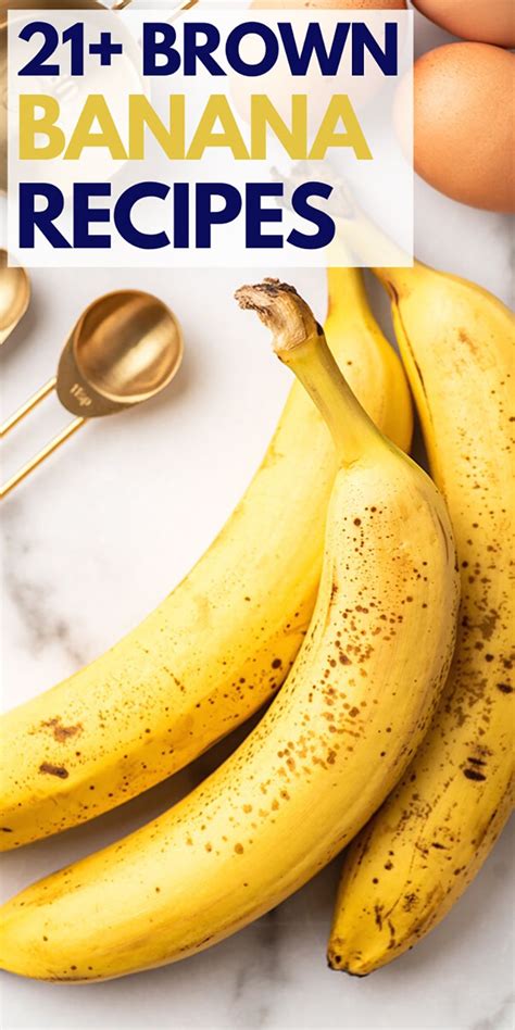 21+ Banana Recipes to Use Up Browning Bananas