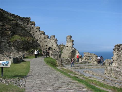 Britain and Beyond: Tintagel Castle and Merlin's Cave