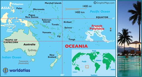 French Polynesia Map / Geography of French Polynesia / Map of French Polynesia - Worldatlas.com