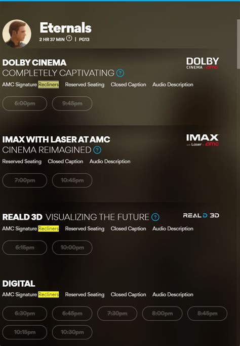 Why can't AMC Metreon 16 IMAX have recliners? : r/imax