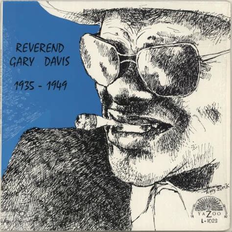 Rev. Gary Davis Reverend Gary Davis 1935 - 1949 US vinyl LP album (LP record) (535816)