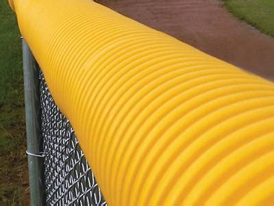 Chain Link Fence Safety Topper Caps for Ball Fields