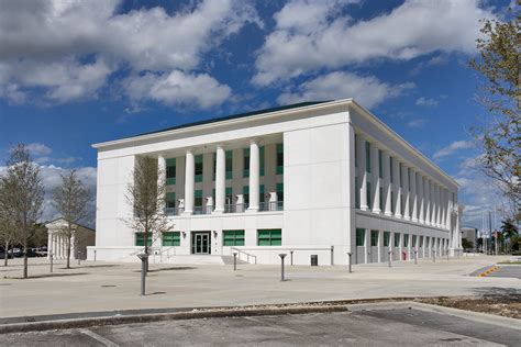 MIF Exterior Architectural Photography Of Homestead City Hall In Homestead, FL.