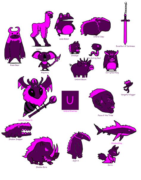 Fan-made Concept: Umbral Enemies | Fandom